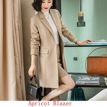 Load image into Gallery viewer, 2020 New Fall Winter Women Long Blazer