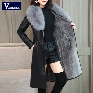 Vangull Women's Leather Jacket for Winter 2020