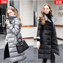 Load image into Gallery viewer, LUZUZI Women Double Sided Down Long Jacket