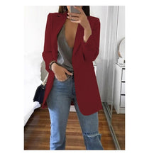 Load image into Gallery viewer, Spring Autumn Long Blazer